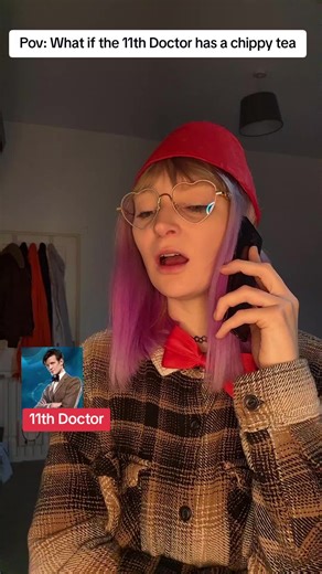 What if the doctor orders a chippy? #comedy #doctorwho #doctorwhoskits #doctorwhotiktok #shesonquack