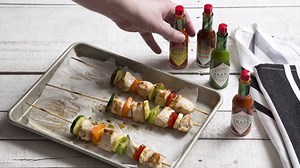 Kebabs – and TABASCO® Sauce – for everyone! | Tabasco