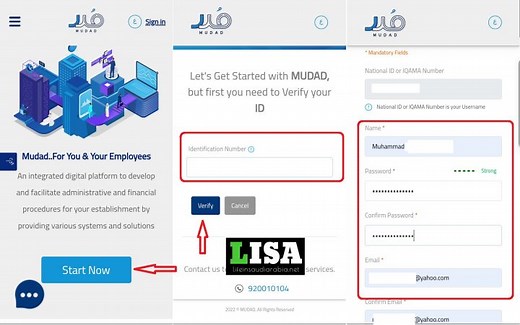 How to do Mudad Individual registration?
