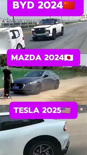 ​Tesla vs BYD vs Mazda | Ultimate Emergency Braking (AEB) Test!