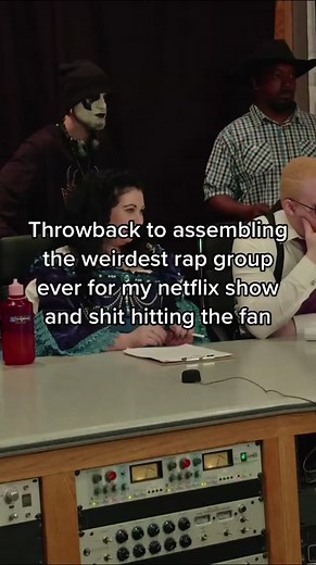 Throwback to Assembling the Weirdest Rap Group Ever | Netflix Show