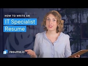 How to write a specialist IT resume (tips & example)