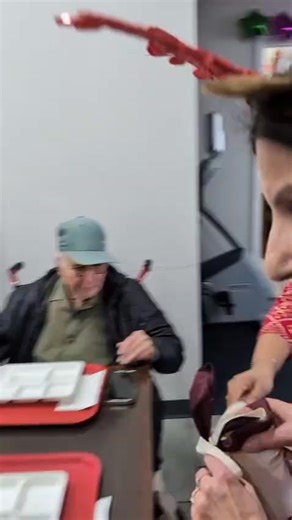 Distributing gift 🎁 to celebrate Christmas 🎄 ✨️ 💖 | Love N Care Senior Center