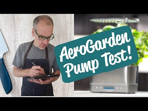 How to Test the AeroGarden Pump | AeroGarden Harvest Elite | Day 8