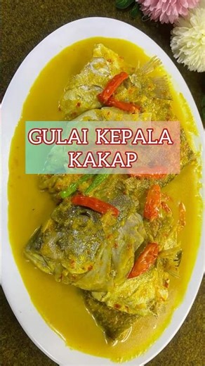 Resep Gulai Kepala Kakap, Simple dan Enak #gulaikepalakakap #gulaiikan #resepsimple #shorts #food