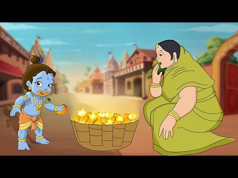 Krishna Turns Mangoes to Gold | श्री कृष्ण लीला | Cartoons for Kids in Hindi