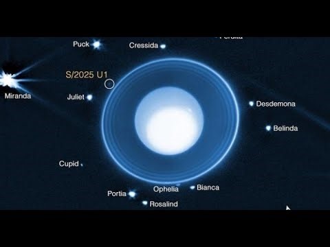 NASA Discovers 29th Moon of Uranus with James Webb Telescope