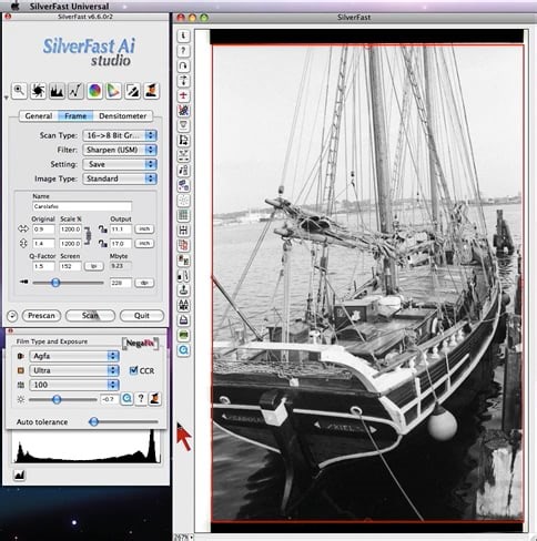 Focus Control with SilverFast