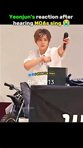 Yeonjun was NOT expecting that 💀 #txt #yeonjun #tomorrow_x_together #shortsfeed