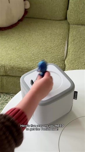 1K views | The audio player designed for their hands, powered by their choices, and built to help them grow. | tonies | Facebook