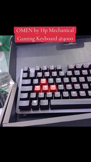 Omen by Hp Mechanical Gaming Laptop with led Backlit and high precision Mechanical keyswitch. @ksh.4000 #foryou #gaminglife #gamers #gamingkeyboard #foryoupage