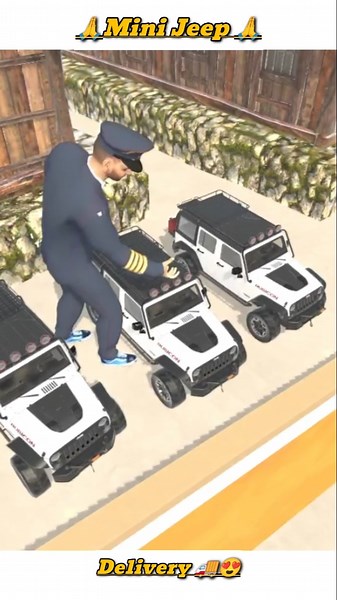 🚗 New Modified Mini JEEP Delivery 😍 | Indian Theft Auto Simulator Gameplay #shorts #indiantheftauto