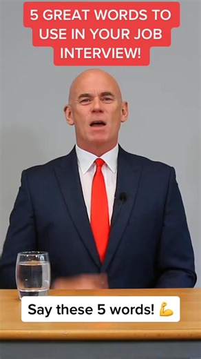 37K views · 539 reactions | 5 Great Words To Use In Your Job Interview! #interviewtips #interviewskills #jobinterviewtips #careervidz #richardmcmunn #239 | Career Vidz | Facebook
