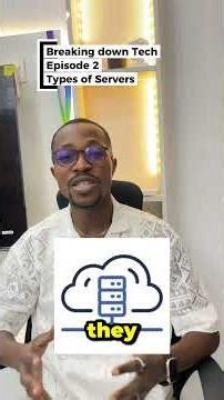 Not all servers are doing the same thing (types of servers explained for everyone) 👌👌👌