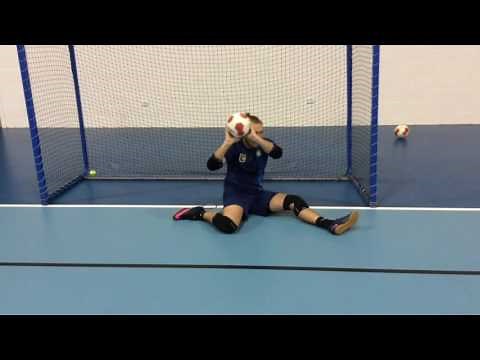 Futsal Goalkeeping - Foundation Split Save Movement and Technique