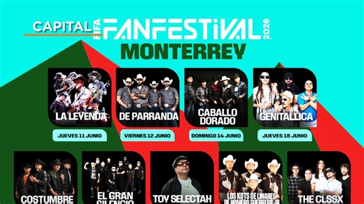 FIFA Fan Fest Monterrey 2026: fechas, artistas, boletos y todo lo que debes saber del evento en Parque Fundidora | Capital México