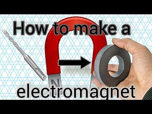 How to Make a Powerful Electromagnet Using a Drill Bit and Copper Wire | DIY Magnetic Experiment
