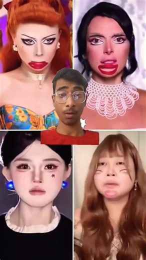 Who Did It Best? 🤯🔥 | Makeup Challenge Reaction | Green Screen Shorts#shorts #reaction #greenscreen