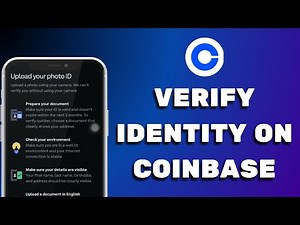 How To Verify Identity On Coinbase - Step By Step