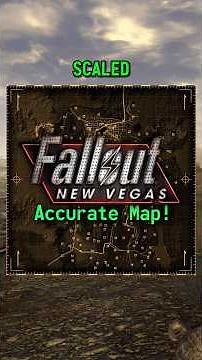 New Vegas's awesome map #fallout #falloutlore #falloutfacts #newvegas