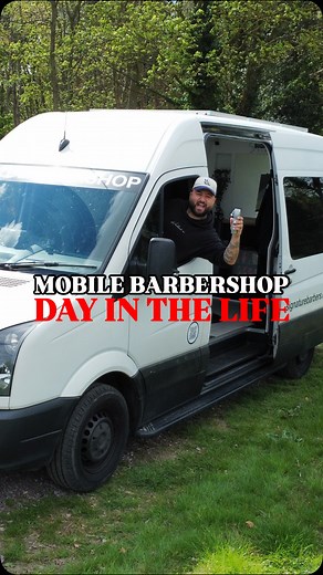 Tyler | The Mobile Barber on Instagram: "Day in the life of a mobile barbershop #mobilebarbershop #mobilebarber #running"