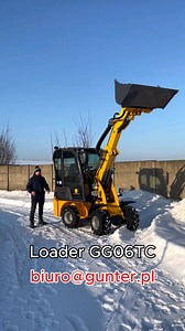 Take a look! The GG06TC telescopic loader with cab 💪 Powered by a 3-cylinder Perkins engine with 25 HP. A spacious 0.4 m³ bucket, 600 kg lifting capacity, and a lifting height of up to 2800 mm make it perfect for construction and agriculture. Reliable, compact, and ready to work in all conditions. Welcome to become a dealer in your country and join our growing European network! 📩 biuro@gunter.pl 🌐 gunter.pl/en | Günter Grossmann Europe