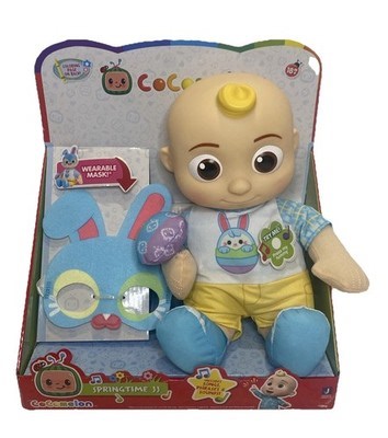 COCOMELON SPRINGTIME JJ Doll Exclusive Sings Easter Mask 2022 | eBay