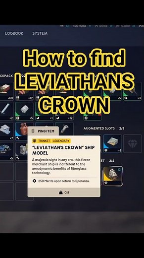 How to Find Leviathans Crown Legendary Ship Dockmasters Detector Arc Raiders #arcraiders #gaming