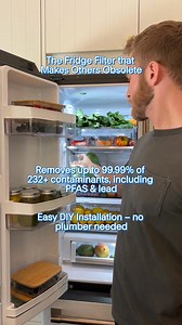 #𝟏 𝐁𝐞𝐬𝐭 𝐬𝐞𝐥𝐥𝐢𝐧𝐠 𝐅𝐫𝐢𝐝𝐠𝐞 𝐅𝐢𝐥𝐭𝐞𝐫 𝐢𝐬 𝐛𝐚𝐜𝐤! Clearly Filtered’s DIY, universal-fit fridge filter protects you from 232 contaminants (including toxic fluoride, poisonous lead, and cancer-causing PFAS)! 🚫 ⬇️Tap below to upgrade now while they’re still in stock!⬇️ | Clearly Filtered