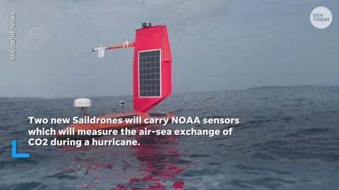 Saildrone and NOAA launch new technology to track hurricanes