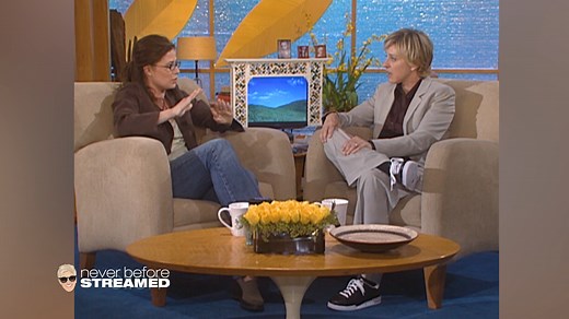 Maura Tierney spilled the juicy details on how she started dating her then-husband. #Season2Rewatch | Ellen DeGeneres