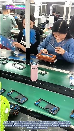 Precision in Production: The Art of Smartphone Assembly