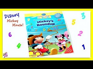 DISNEY MICKEY MOUSE CLUBHOUSE "MICKEY'S ROUNDUP" - Read Aloud Storybook for kids, children