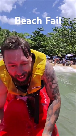 You try to get in a kayak and…#shorts #viral #fail #funny #comedy #waterfail #epicfail #lol #meme
