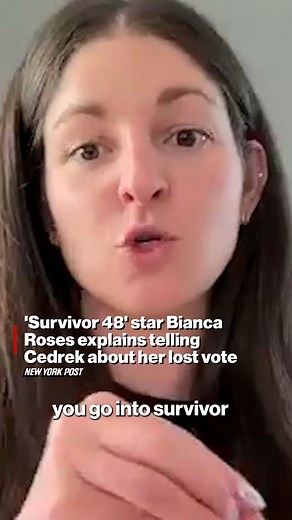 Bianca Roses from “Survivor 48” exclusively spoke to The Post about her game-ending decision to trust Cedrek McFadden. Learn more at the link in bio. https://trib.al/p8DcQDJ | New York Post