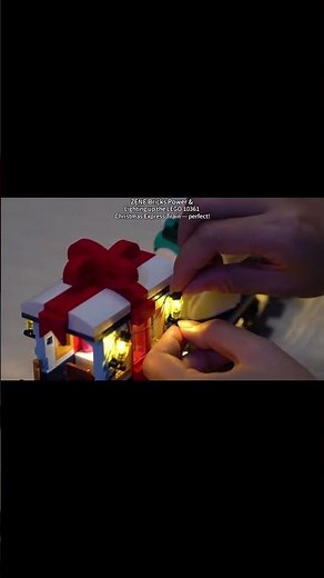 Power & Light Up #lego #christmas Holiday Express Train #10361 #zenebricks #legotrain #legoreview
