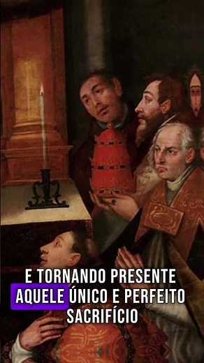 A Missa Não é Repetição, é 'Presentificação'