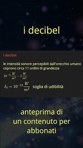 What is a decibel?