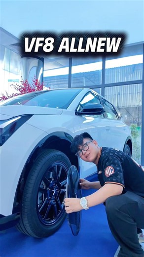 Does the VF8 ALLNEW have wheel covers? #car