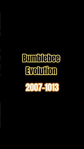 🐝 Evolution of Bumblebee (2007–2023) | Every Car Mode in Transformers 🚗⚡ #shorts