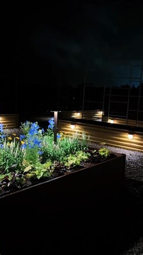 Built in the rain. No shortcuts. 🌧️💡 #Overbuilt #gardenbuild