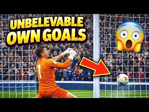 Unbelievable Own Goals in Football History.