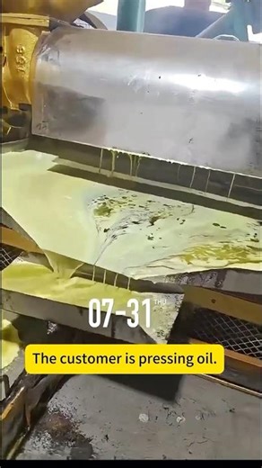 Easy to use oil press machine.#oilpress #machine #food #factory #automobile