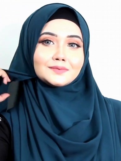 Double Loop Instant Hijab for Effortless Style