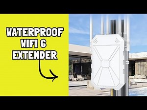 Stronger Outdoor WiFi in Minutes! INEAUTO WiFi 6 Extender Setup & Review
