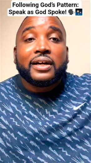 Following God’s Pattern: Speak as God Spoke! 🗣️✨