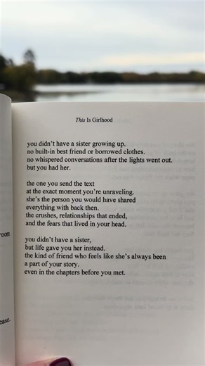 This Is Girlhood: A Poetry Book on Friendship & Sisters 📖♥️