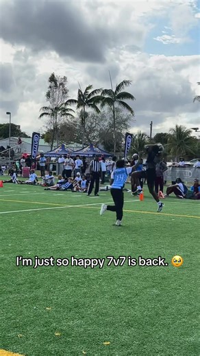 Trayvis Hunter TDs are back 🤝 @¹² #trayvishunter #football #ot7 #7v7 #td