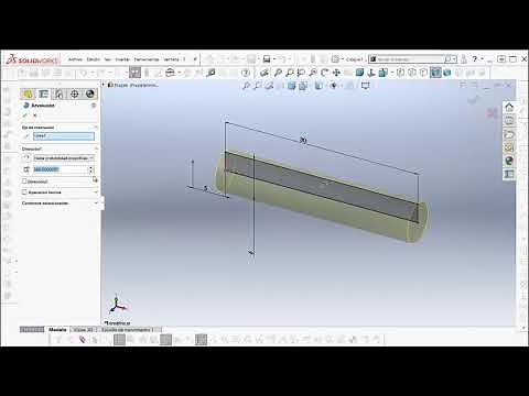 SolidWorks - Pieza PASADOR | | UPV