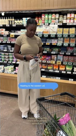 Sending money can be simple even on a busy day